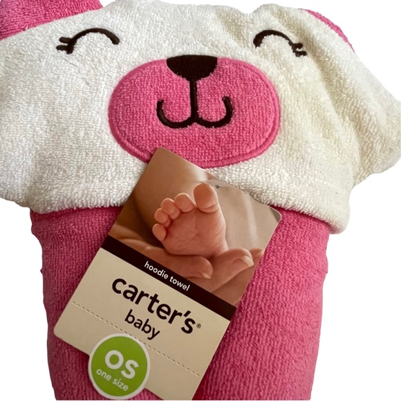 NWT Carter’s Baby Hooded Towel - Picture 3 of 3